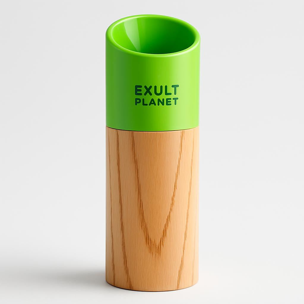 Eco-Friendly Wooden Manual Grinder for Sustainable Cooking