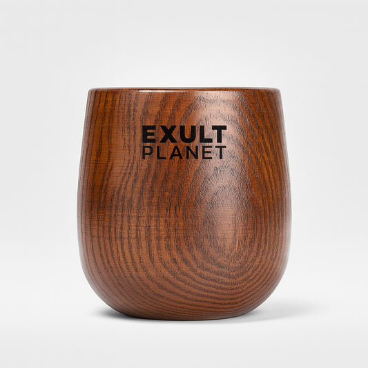 Eco-Friendly Wooden Drinking Cup - Sustainable, Durable, Plastic-Free