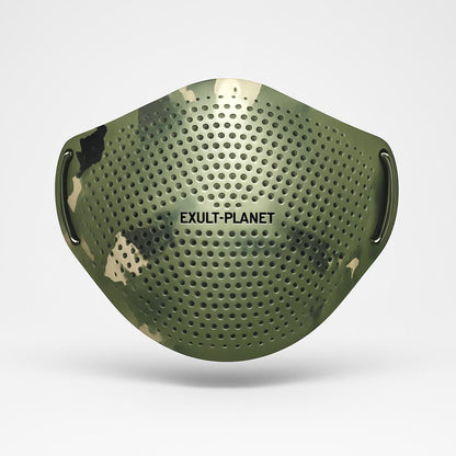 Black Reusable Ergonomic Face Mask - Sustainable & Comfortable