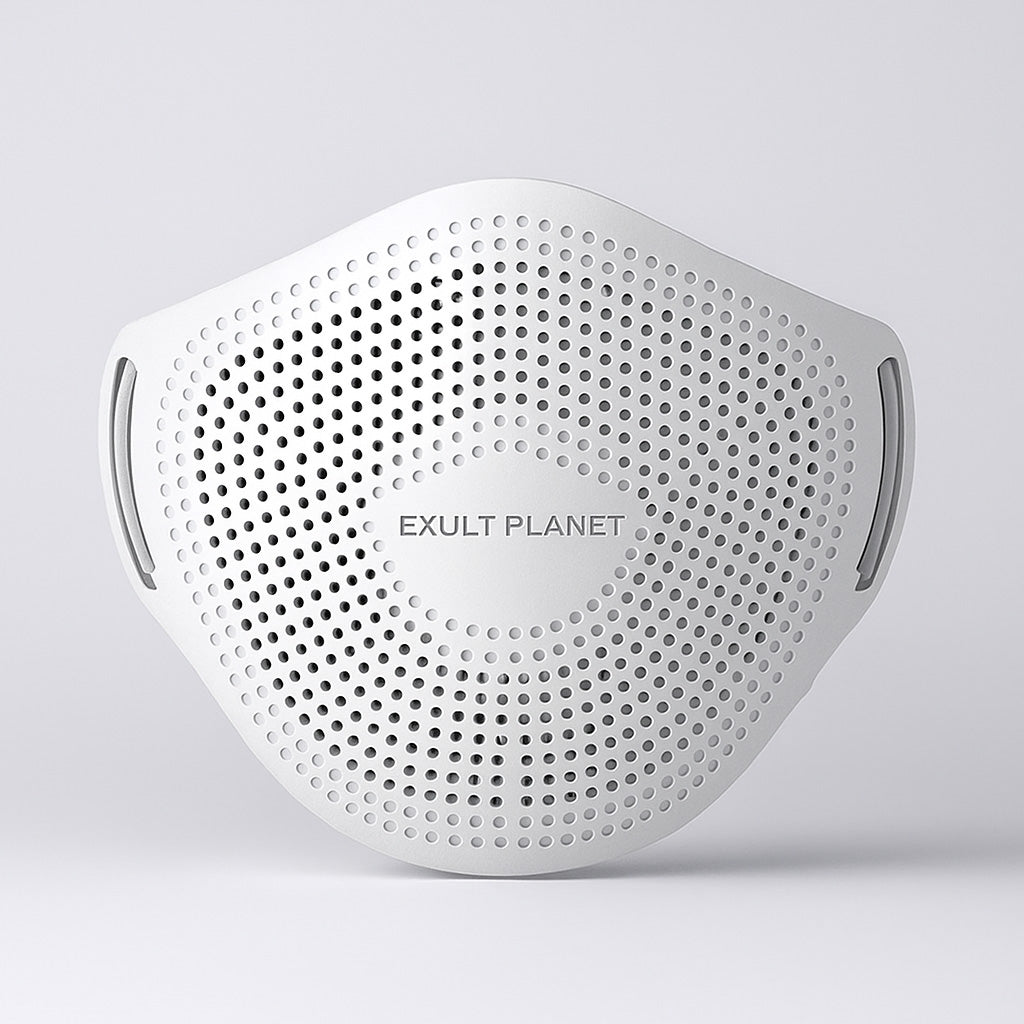 Black Reusable Ergonomic Face Mask - Sustainable & Comfortable