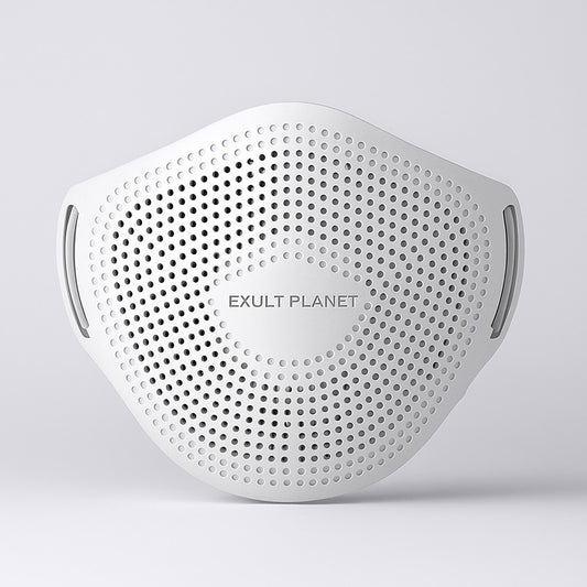 Black Reusable Ergonomic Face Mask - Sustainable & Comfortable