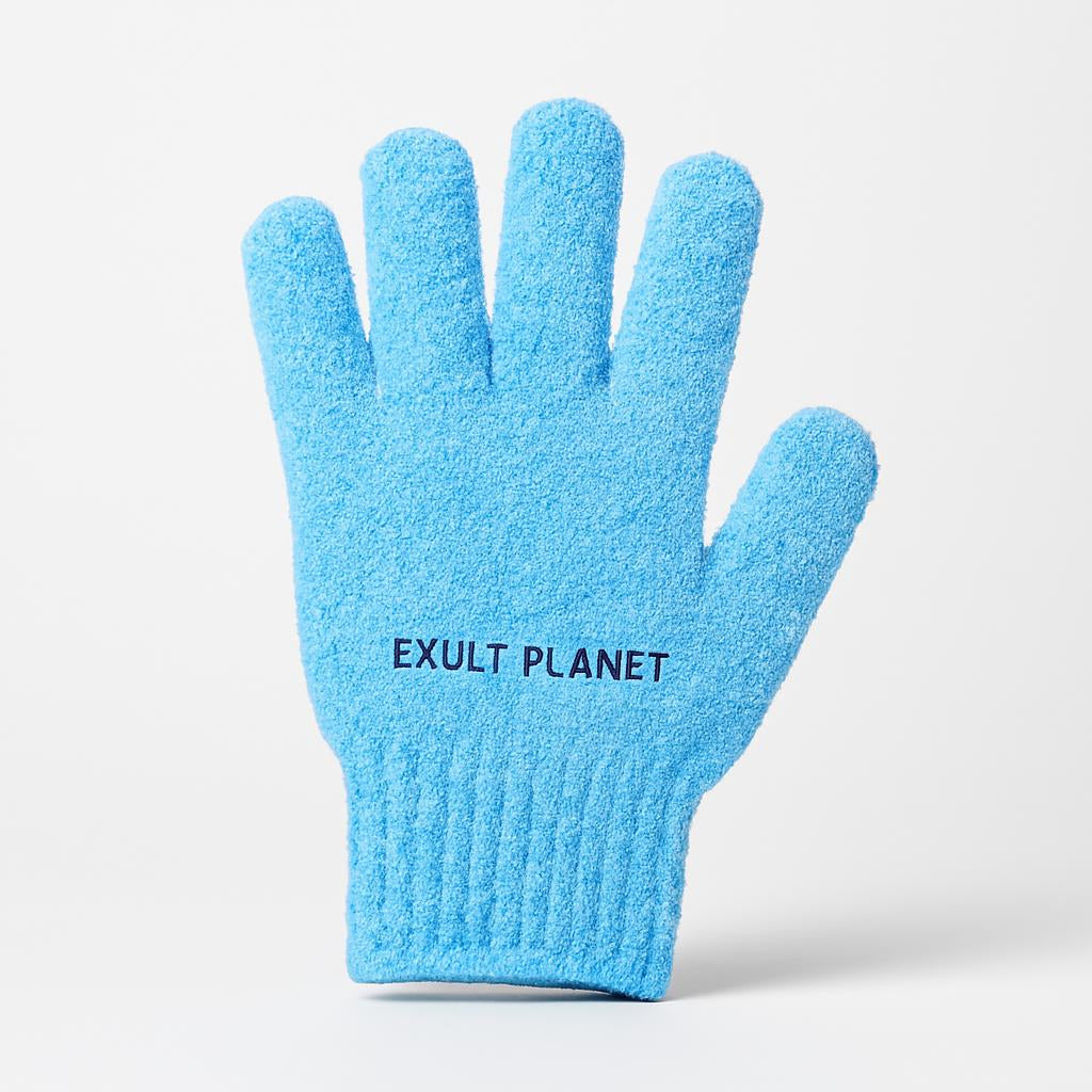 Eco-Friendly Candy Color Mud Exfoliating Bath Gloves