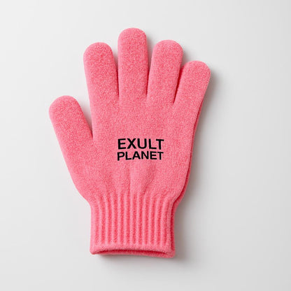 Eco-Friendly Candy Color Mud Exfoliating Bath Gloves