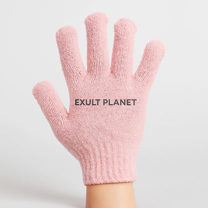 Eco-Friendly Candy Color Mud Exfoliating Bath Gloves