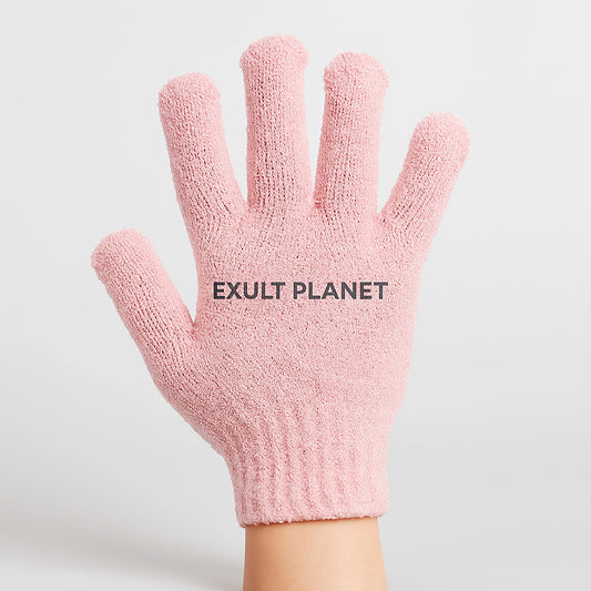 Eco-Friendly Candy Color Mud Exfoliating Bath Gloves