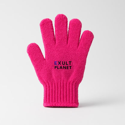 Eco-Friendly Candy Color Mud Exfoliating Bath Gloves