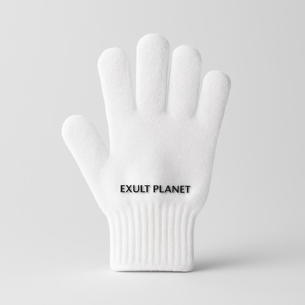 Eco-Friendly Candy Color Mud Exfoliating Bath Gloves