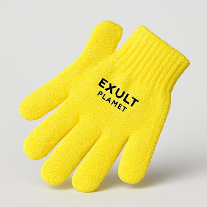 Eco-Friendly Candy Color Mud Exfoliating Bath Gloves