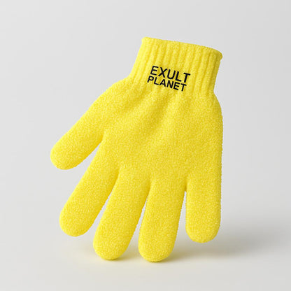 Eco-Friendly Candy Color Mud Exfoliating Bath Gloves