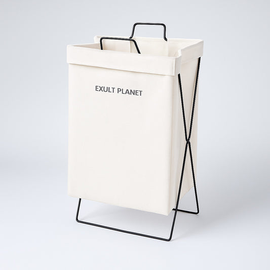 Eco-Friendly Foldable Fabric Laundry Hamper for Spacious Storage