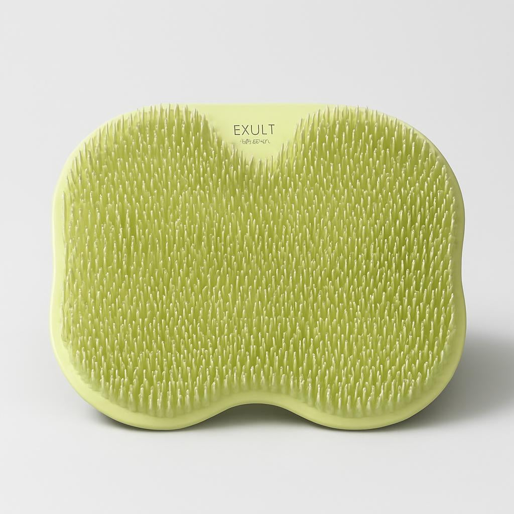 Eco-Friendly Silicone Bath Massage Brush & Foot Scrub Mat