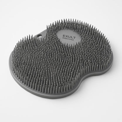 Eco-Friendly Silicone Bath Massage Brush & Foot Scrub Mat