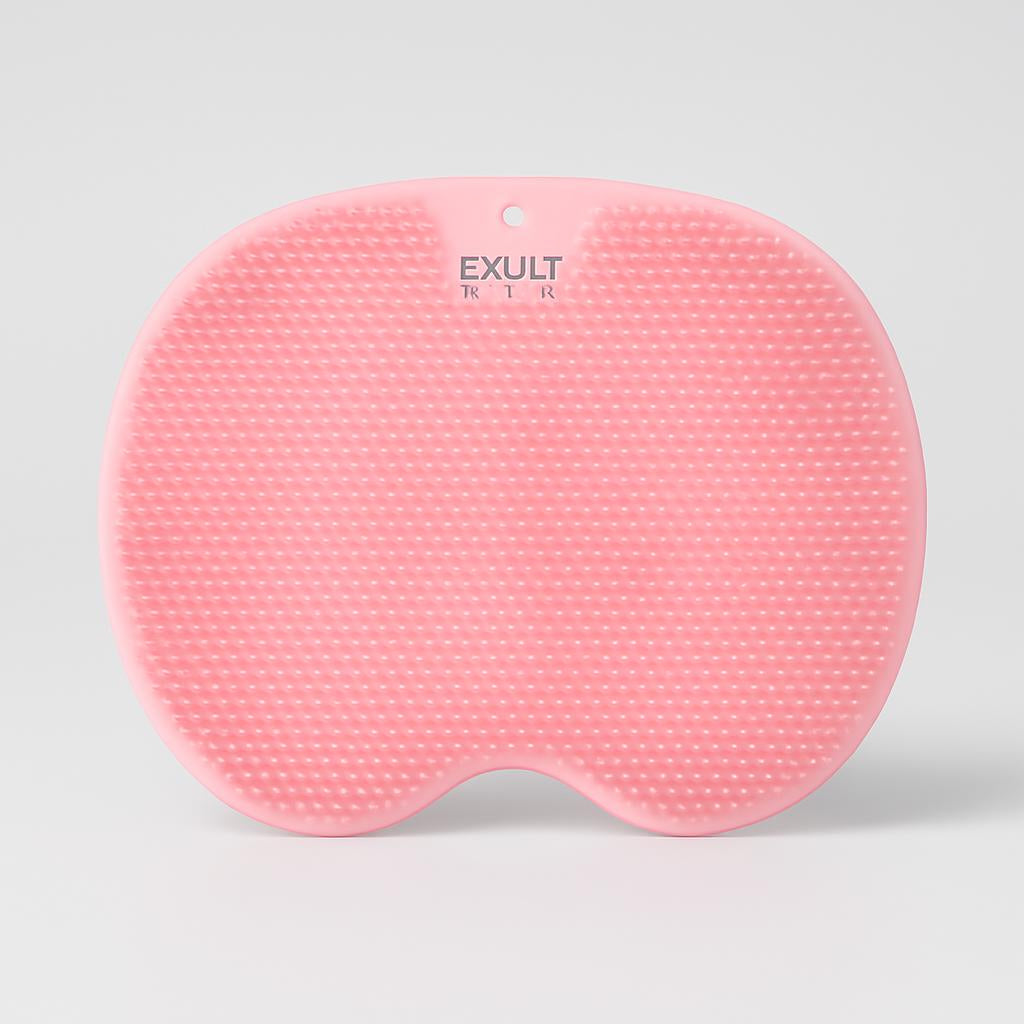 Eco-Friendly Silicone Bath Massage Brush & Foot Scrub Mat