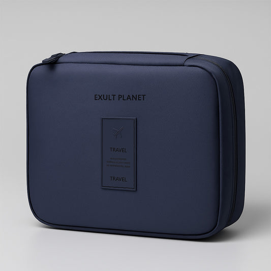Eco-Friendly Travel Toiletry Bag - Compact and Sustainable