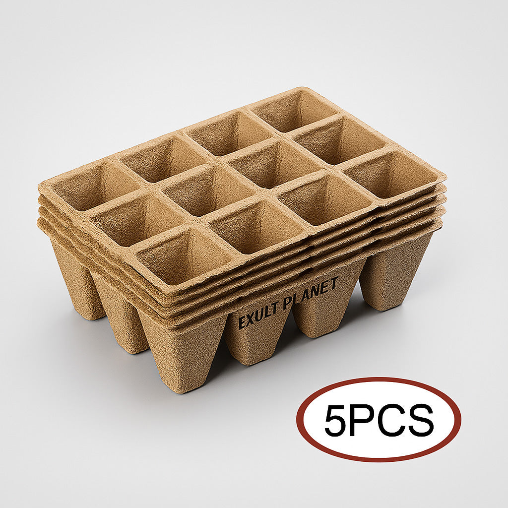 Biodegradable Pulp Seedling Tray for Eco-Friendly Gardening