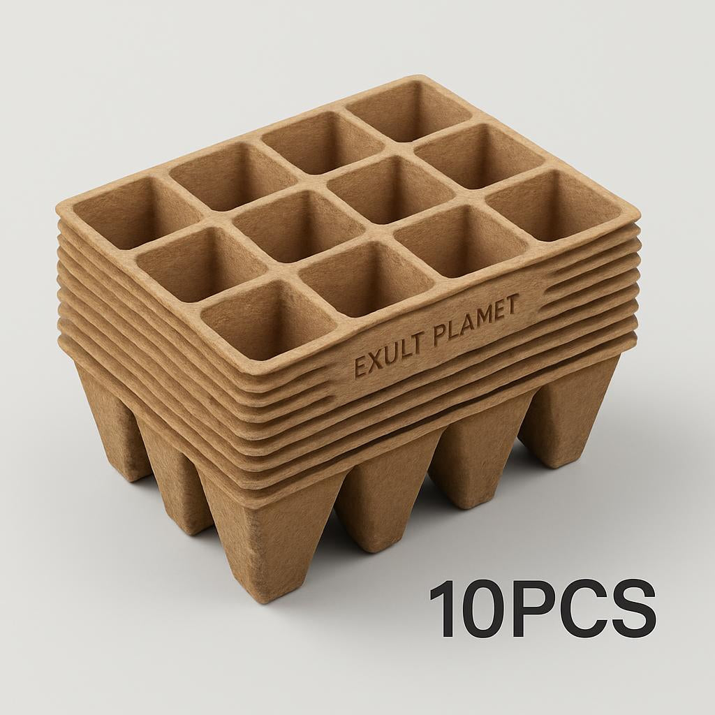 Biodegradable Pulp Seedling Tray for Eco-Friendly Gardening