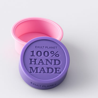 Eco-Friendly Silicone Soap Mold - Reusable Circular Design