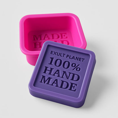 Eco-Friendly Silicone Soap Mold - Reusable Circular Design