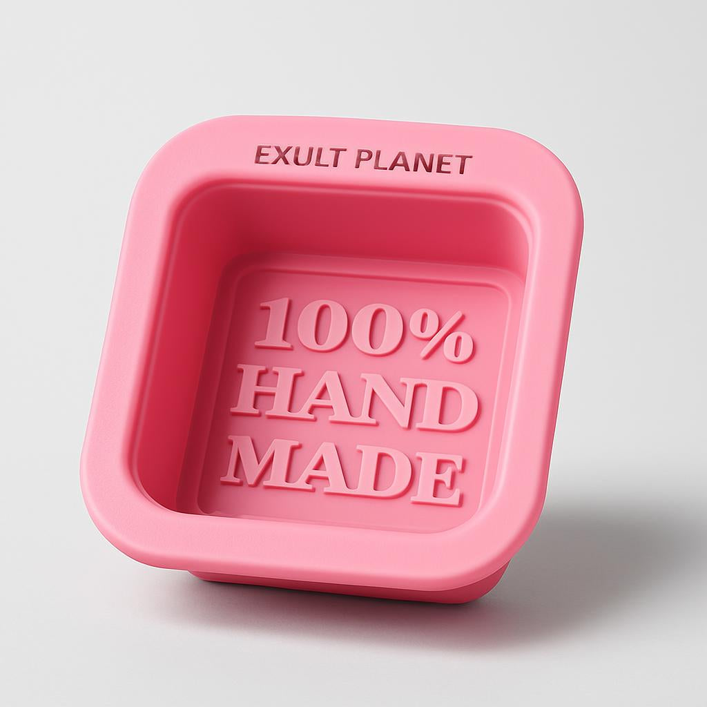Eco-Friendly Silicone Soap Mold - Reusable Circular Design