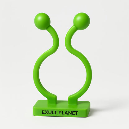 Eco-Friendly Leaf-Shaped Biodegradable Plant Clips