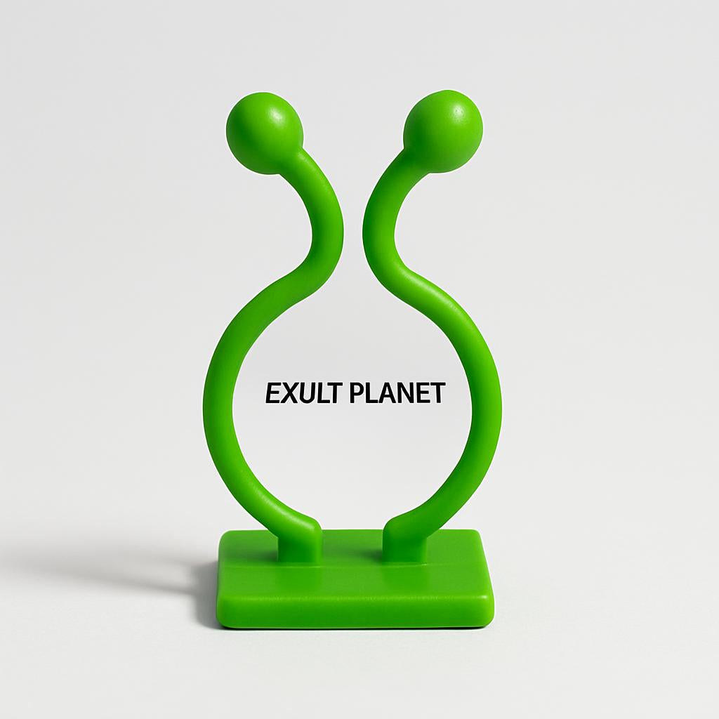 Eco-Friendly Leaf-Shaped Biodegradable Plant Clips