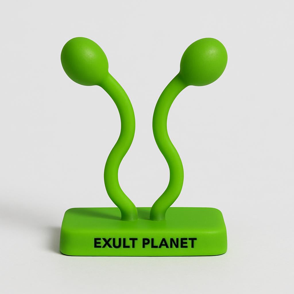 Eco-Friendly Leaf-Shaped Biodegradable Plant Clips