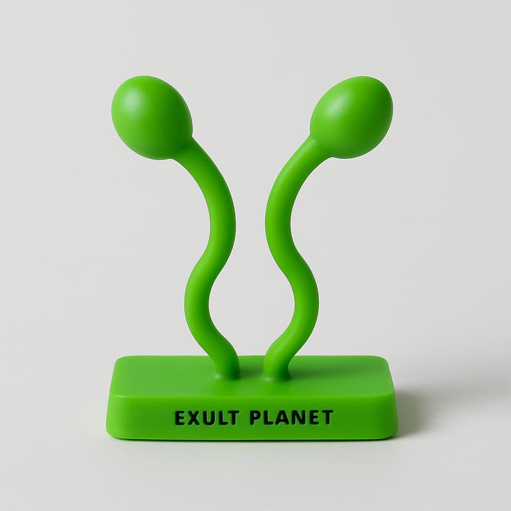 Eco-Friendly Leaf-Shaped Biodegradable Plant Clips