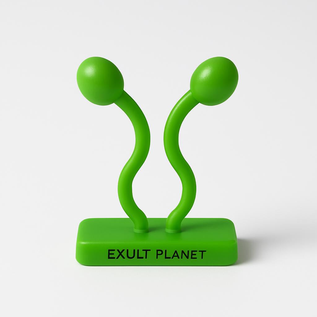 Eco-Friendly Leaf-Shaped Biodegradable Plant Clips