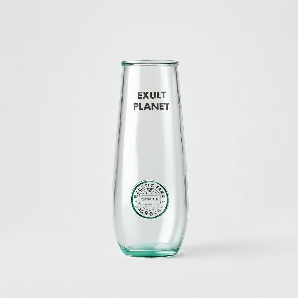 Eco-Friendly Clear Glass Tumblers - Sustainable Drinkware for a Greener Home