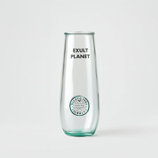 Eco-Friendly Clear Glass Tumblers - Sustainable Drinkware for a Greener Home
