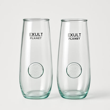 Eco-Friendly Clear Glass Tumblers - Sustainable Drinkware for a Greener Home
