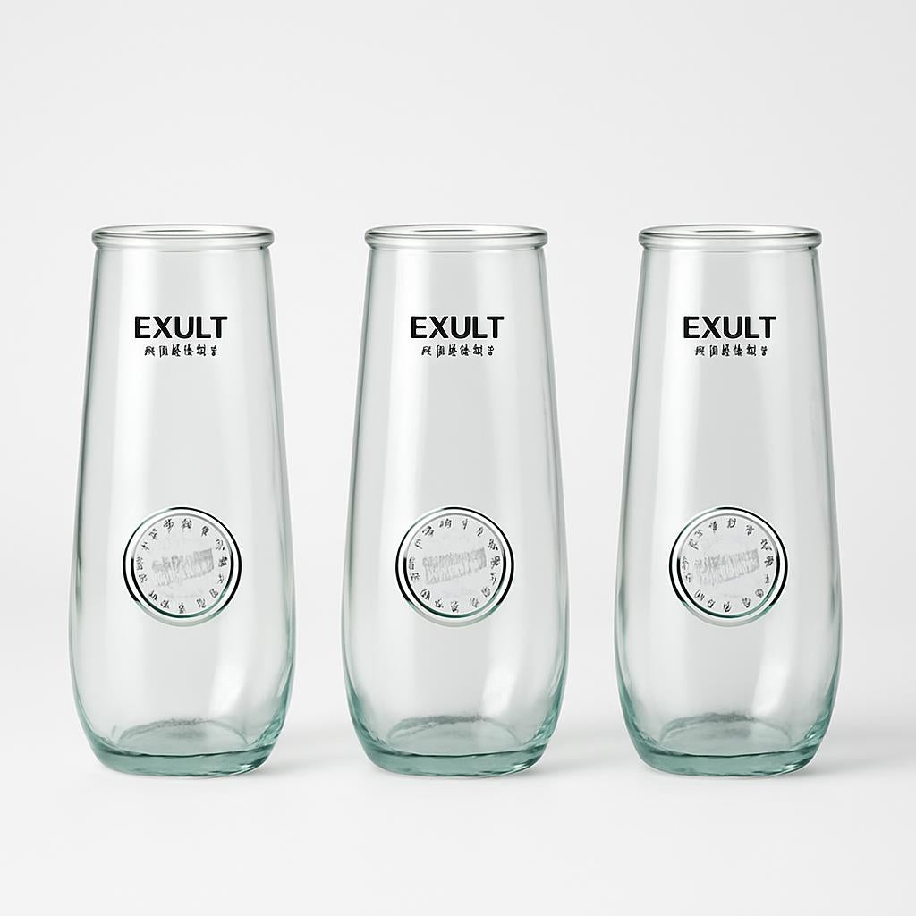 Eco-Friendly Clear Glass Tumblers - Sustainable Drinkware for a Greener Home