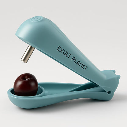 Eco-Friendly Cherry Pitter - Red Handheld Kitchen Tool