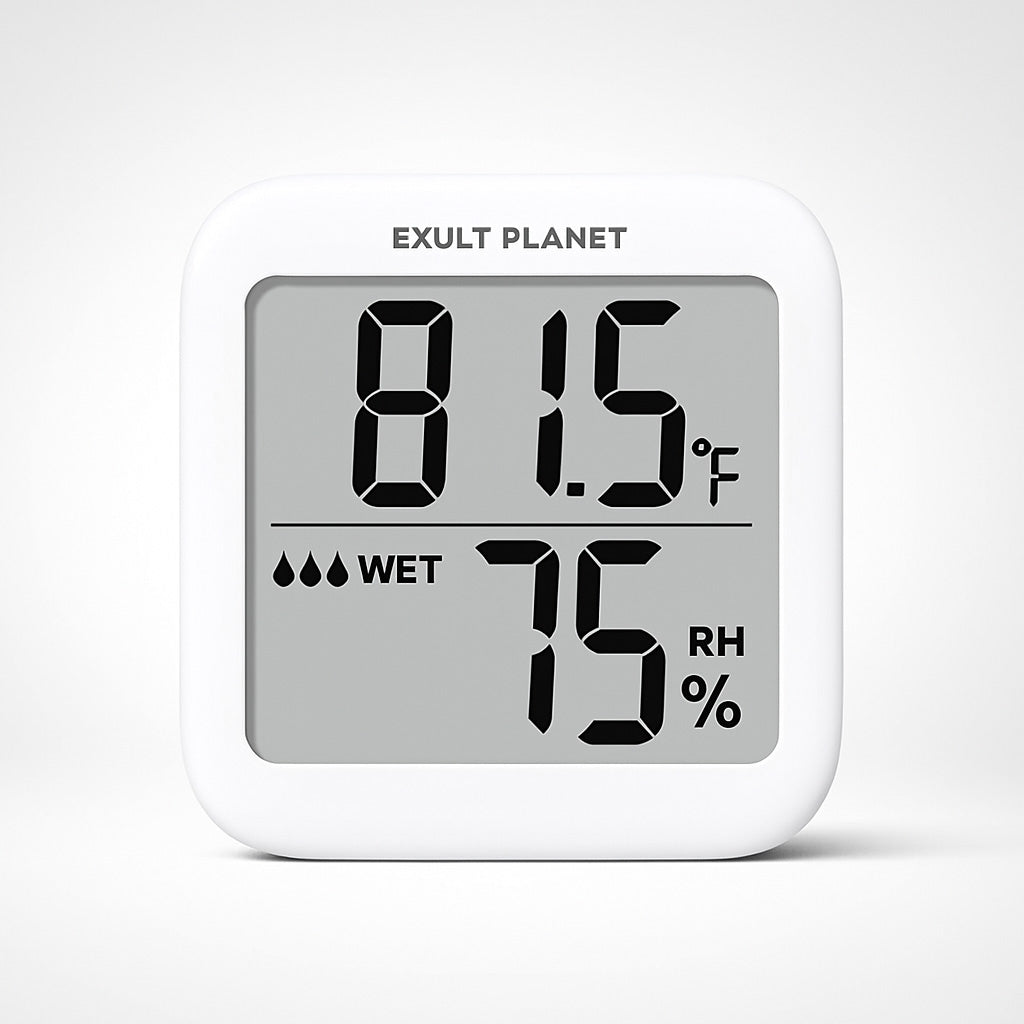 Compact Digital Thermo-Hygrometer for Home Environment Monitoring
