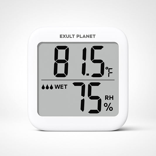 Compact Digital Thermo-Hygrometer for Home Environment Monitoring