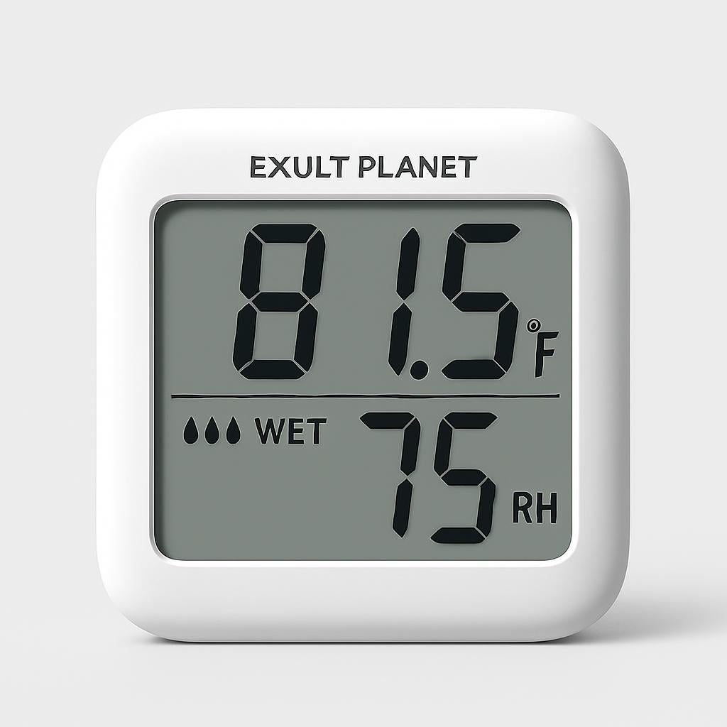 Compact Digital Thermo-Hygrometer for Home Environment Monitoring