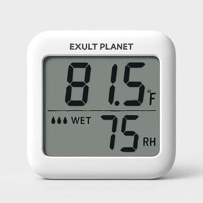 Compact Digital Thermo-Hygrometer for Home Environment Monitoring