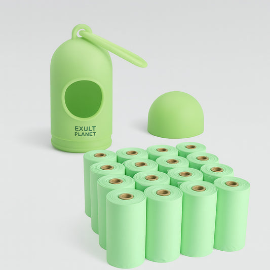 Eco-Friendly Biodegradable Dog Poop Bags with Dispenser