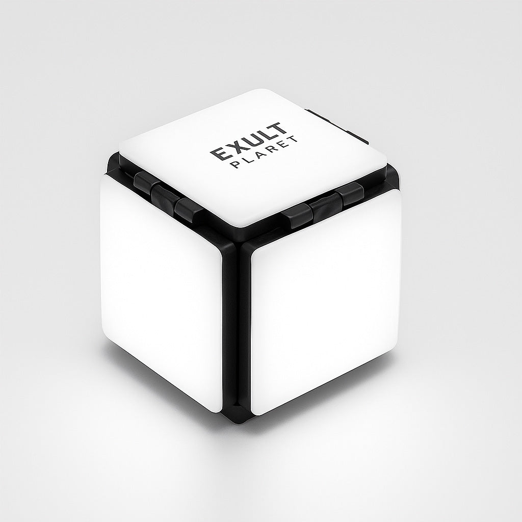 Eco-Friendly USB Rechargeable LED Table Lamp with Four-Leaf Flip Design