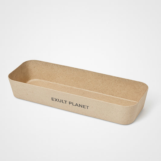 Eco-Friendly Wheat Straw Storage Box for Kitchen Organization
