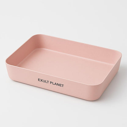 Eco-Friendly Wheat Straw Storage Box for Kitchen