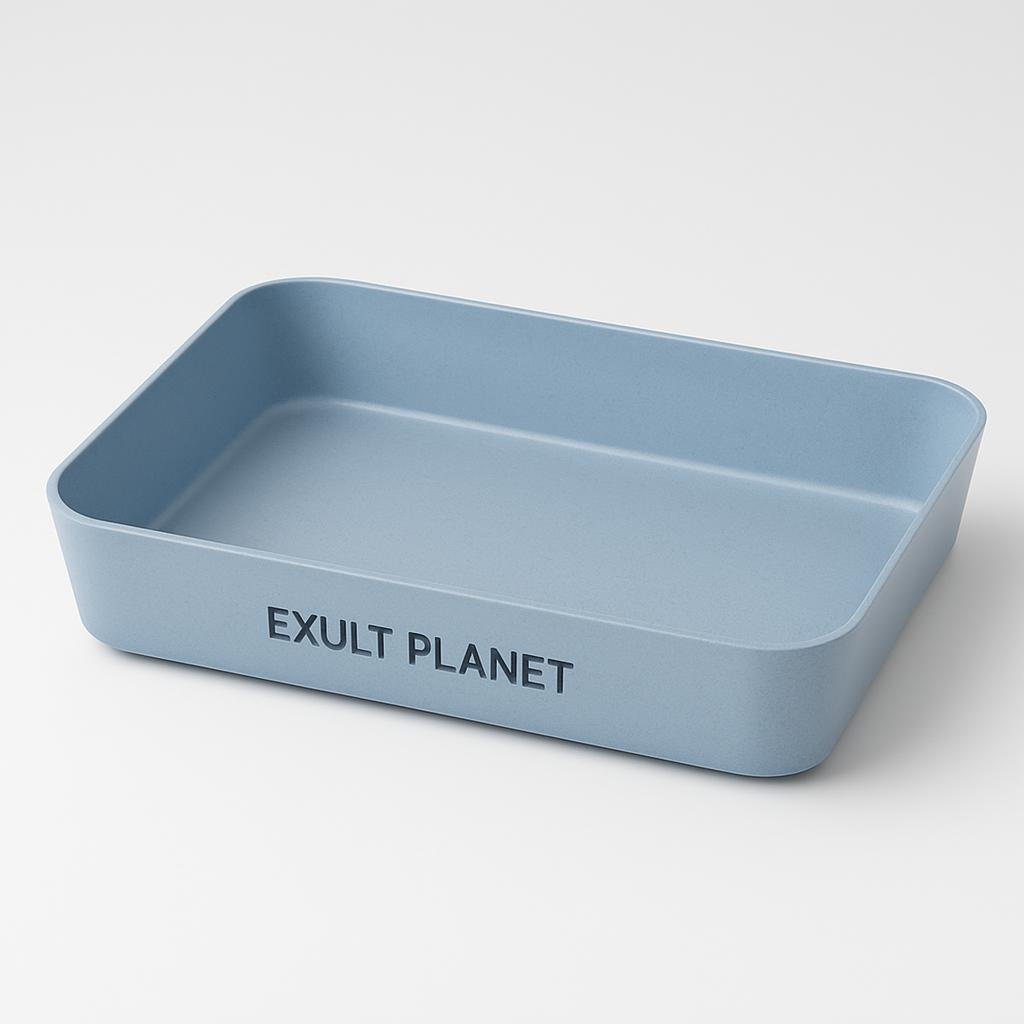 Eco-Friendly Wheat Straw Storage Box for Kitchen
