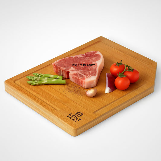 Eco-Friendly Bamboo Cutting Board - Sustainable Kitchen Essential