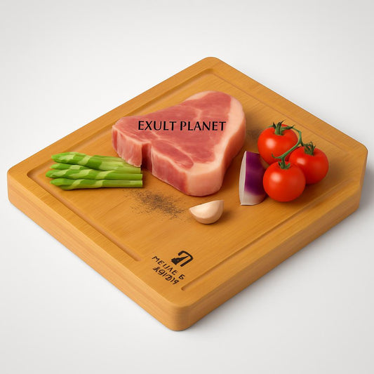 Eco-Friendly Bamboo Cutting Board - Sustainable Kitchen Essential