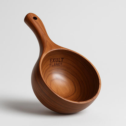 Natural Wooden Scoops for Kitchen & Bath - Eco-Friendly, Durable, Biodegradable