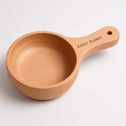 Natural Wooden Scoops for Kitchen & Bath - Eco-Friendly, Durable, Biodegradable