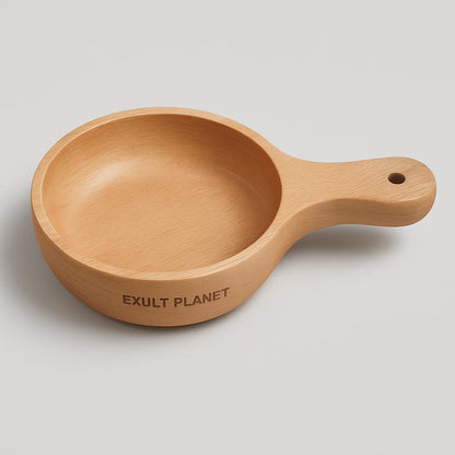 Natural Wooden Scoops for Kitchen & Bath - Eco-Friendly, Durable, Biodegradable