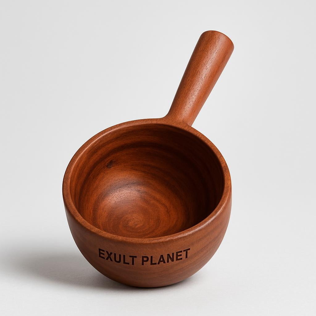 Natural Wooden Scoops for Kitchen & Bath - Eco-Friendly, Durable, Biodegradable