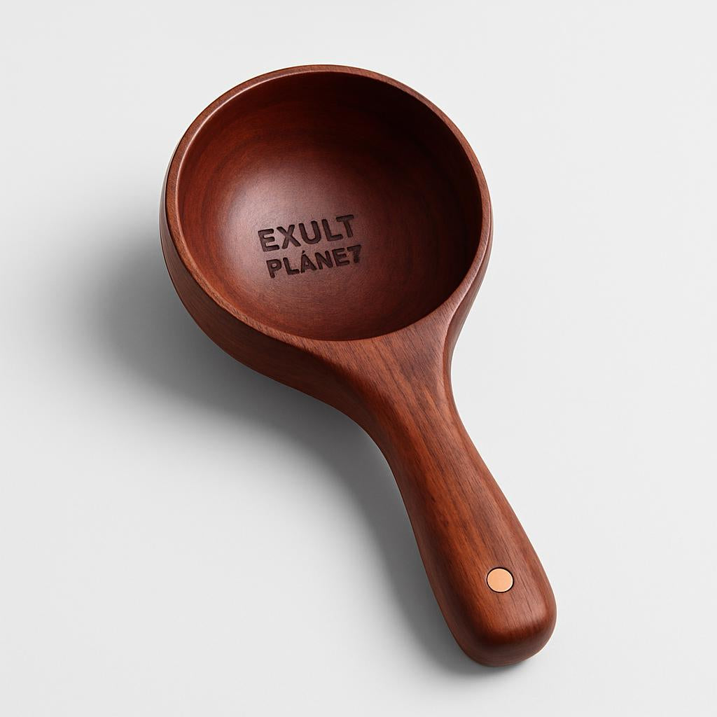 Natural Wooden Scoops for Kitchen & Bath - Eco-Friendly, Durable, Biodegradable