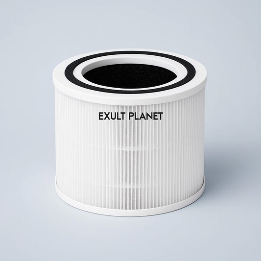 Eco-Friendly HEPA Air Purifier Filter with Activated Carbon for Cleaner Air